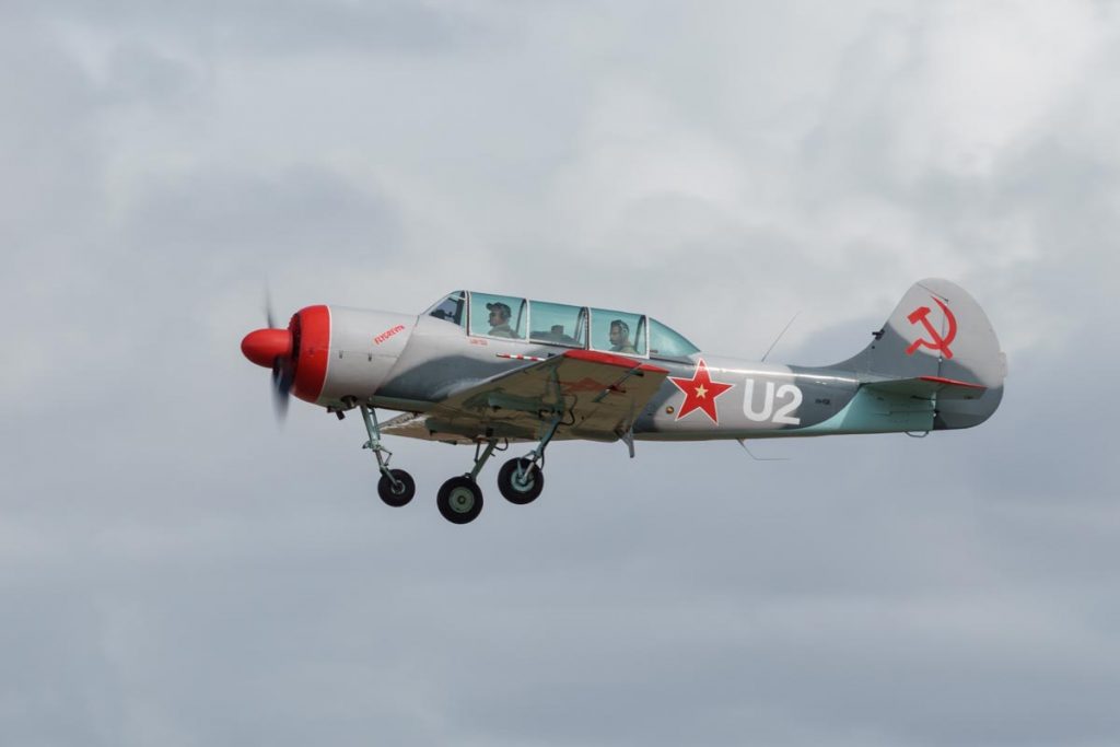Yakovlev Yak-52 VH-YGK at Red Thunder 2018 airshow.