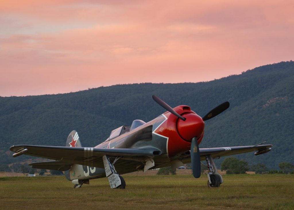 Yakovlev Yak-3UPW VH-YOV "Steadfast" at duck.