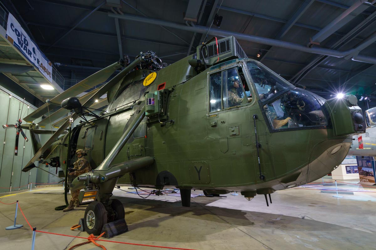 Westland Sea King HC.4 Sea King HC.4 on display at the Royal Navy Fleet Air Arm Museum.