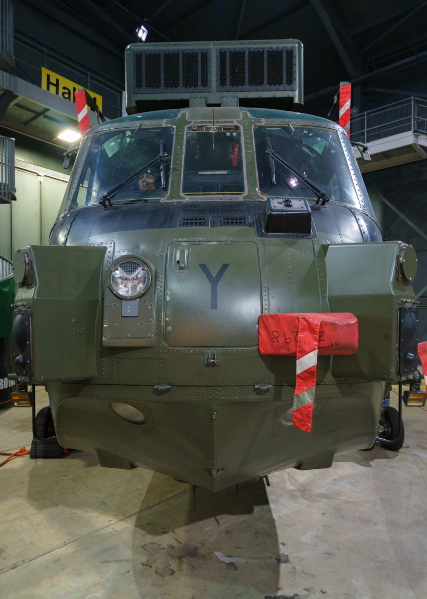 Westland Sea King HC.4 Sea King HC.4 on display at the Royal Navy Fleet air Arm Museum.